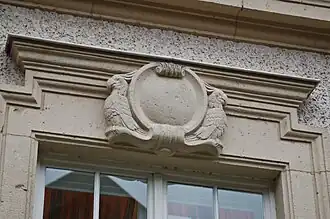 Detail vensteromlijsting