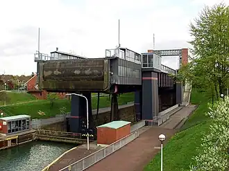 Nieuw scheepslift Henrichenburg (1962)