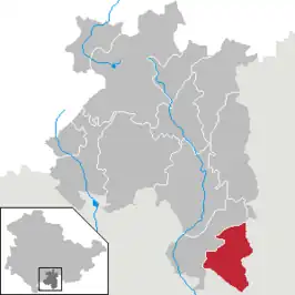 Kaart van Neuhaus-Schierschnitz