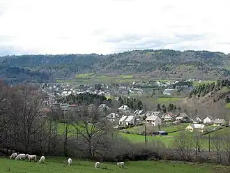 Gezicht op Neussargues