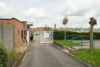 Toegang tot de begraafplaats