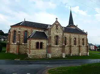 De kerk van Beaulieu