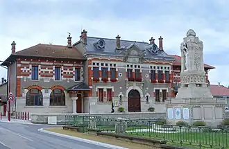 Het gemeentehuis van Neuvilly-en-Argonne