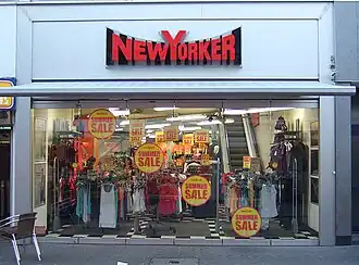 NewYorker-vestiging in Mainz, Duitsland