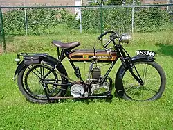 New Hudson 211 cc tweetakt uit 1921