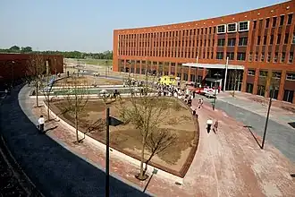 Het nieuwe Maasziekenhuis tijdens de opening.