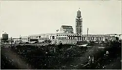 De papierfabriek van Grand Falls (1911)