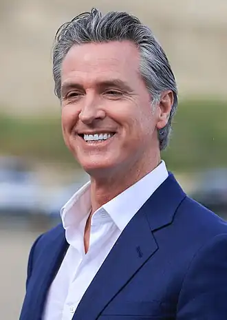 Gavin Newsom in 2024