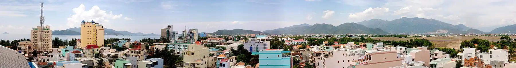 Uitzicht op Nha Trang