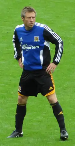 Nick Barmby op 23 juli 2011