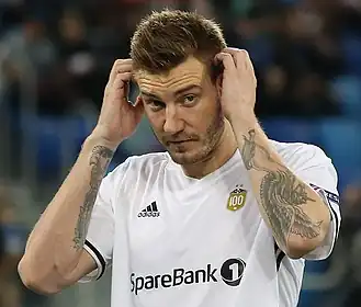 Bendtner in 2017