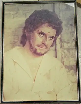Nico Boer in mid eighties as Cavaradossi in Puccini's "Tosca"