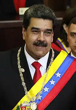 Nicolás Maduro 2019 Inauguración (cropped).jpg