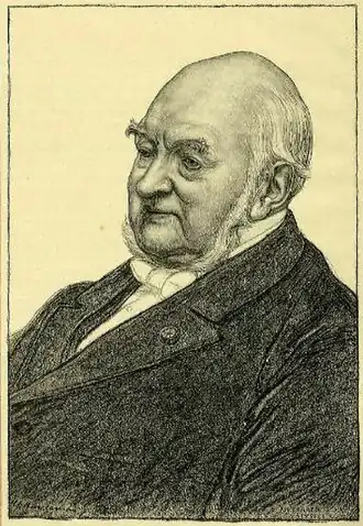 Portret van Nicolaas Beets, 1896