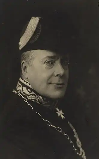 Burgemeester jhr. N.Ch. de Gijselaar