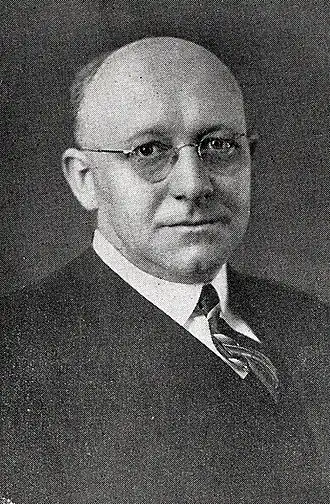 Diederichs als parlementslid in 1953