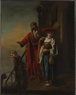 De wegzending van Hagar en Ismaël, 1653, Metropolitan Museum of Art, New York