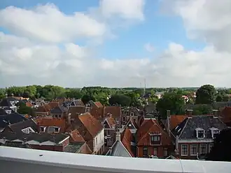 Uitzicht vanaf de toren.