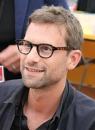 Nicolas Mathieu in september 2018 bij het evenement 'Livre sur la place' in Nancy.