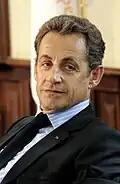 Nicolas Sarkozy gekozen in 2007