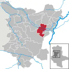 Kaart van Niedere Börde