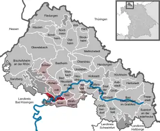 Kaart van Niederlauer