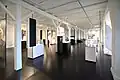Zaal in het porseleinmuseum in dit kasteel