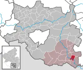 Kaart van Niederschlettenbach