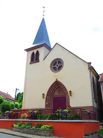 Lutherse kerk in Niederstinzel