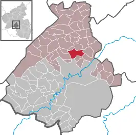 Kaart van Niederwörresbach