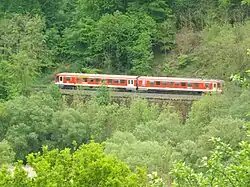 Spoorlijn tussen Siersburg en Hemmersdorf