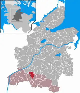 Kaart van Nienborstel