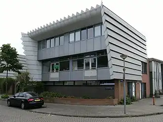 Huizen van architect Sjoerd Soeters aan de Blankenbergestraat in Nieuw Sloten