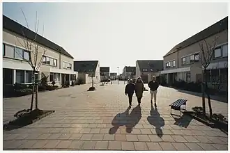 De Sharpevillestraat kort na de bouw