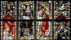 Calvijn, Luther en anderen in de bovenpartij