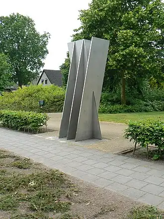 Verzetsmonument (1965) in Nieuwlande