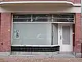 Modernistisch winkel-woonhuis
