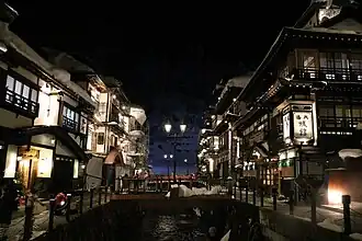 Ginzan Onsen, januari 2022