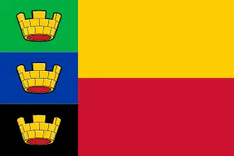 Vlag van de gemeente Nijefurd