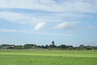 Uitzicht op Nijemirdum