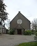 Gereformeerde kerk in Zakelijk expressionistisch stijl