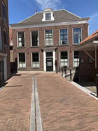 Gezicht vanaf de Langestraat