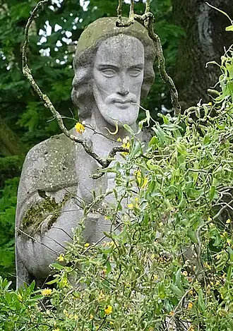 Detail Heilig Hartbeeld (Nijmegen) (1952)