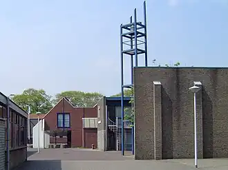 Kerk met klokkenstoel