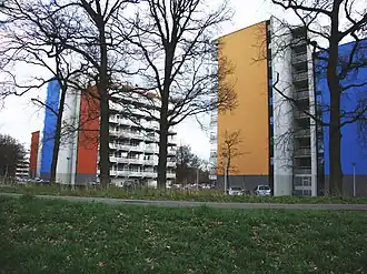 Hoogbouw langs de Teersdijk (Tolhuis)