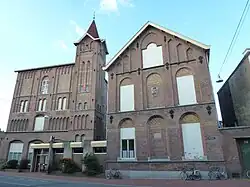 Voorgevel Kolpinghuis aan de Smetiusstraat