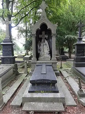 Grafmonument van Carel van Rosendael op Begraafplaats Daalseweg
