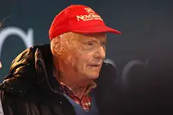Lauda bij de "Stars and Cars" 2014