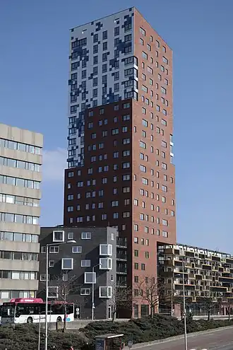 Nimbus gezien vanaf het Stationsplein