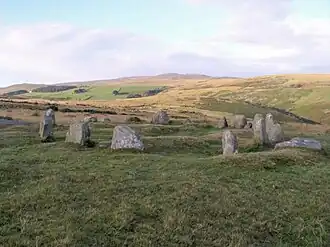 Nine Maidens steencirkel